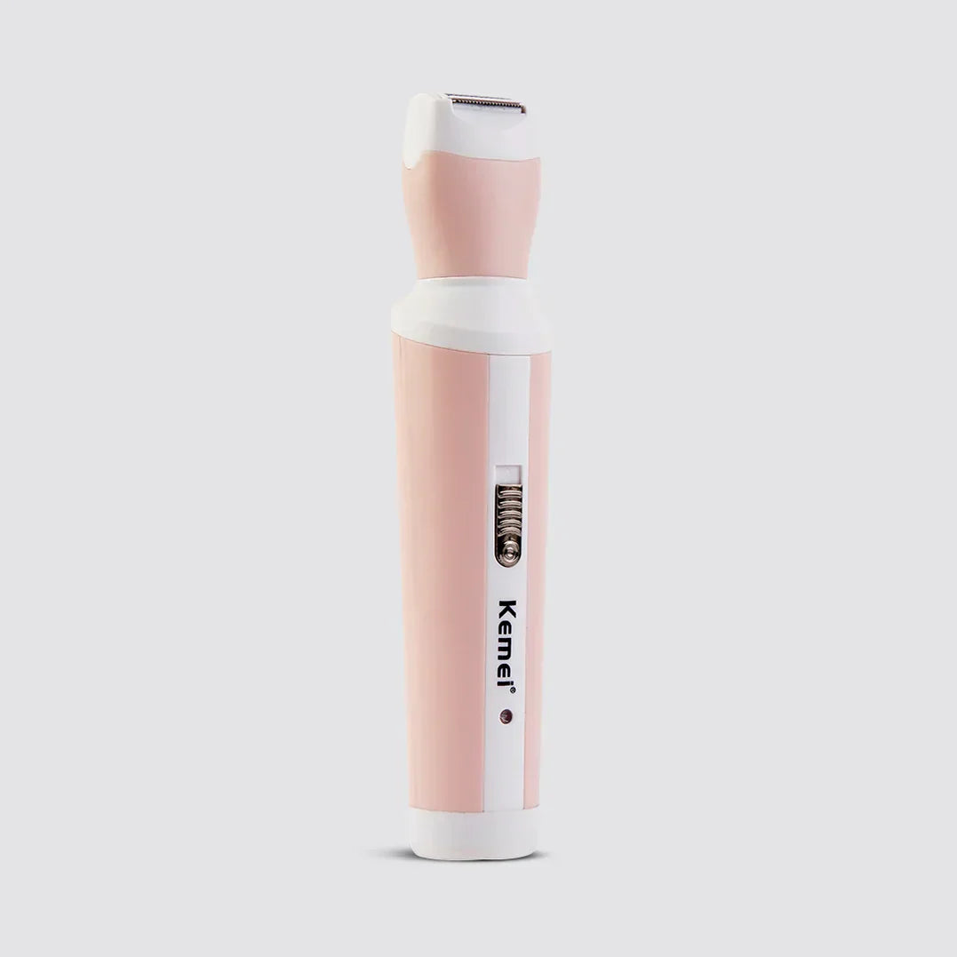 Kemei 4-in-1 Rechargeable Ladies Epilator & Hair Remover – Model 3024