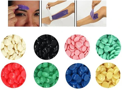 Hot Wax Beans for Hair Removal – Konsung Beauty Stripless Hard Wax Pellets 100g