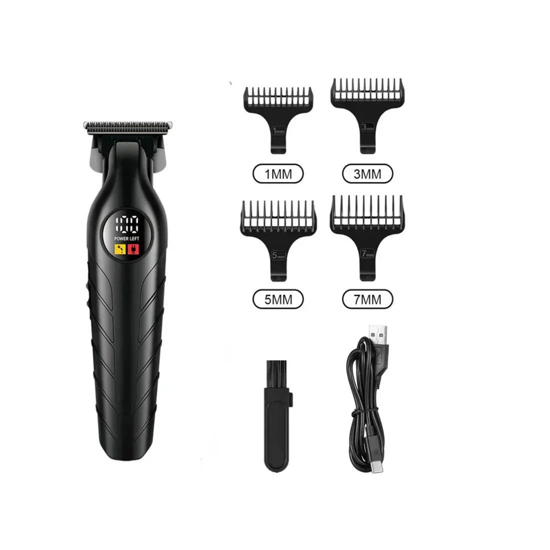 Daling Hair Clipper with Intelligent LED Display – Professional Hair Cutting Machine