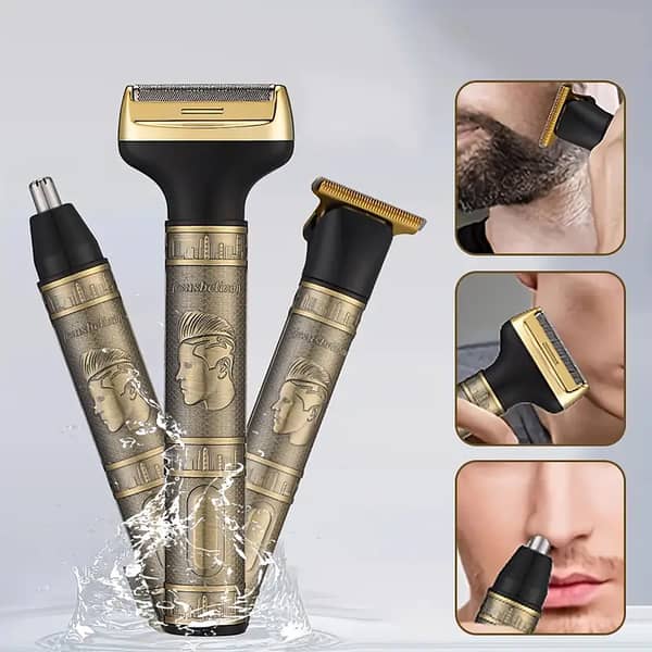 Kemei KM-6712 Professional 3-in-1 Hair Trimmer for Men