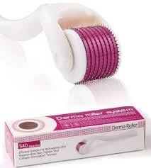 Derma Roller for Skin, Hair & Beard Growth – 0.5mm, 1.0mm & 1.5mm