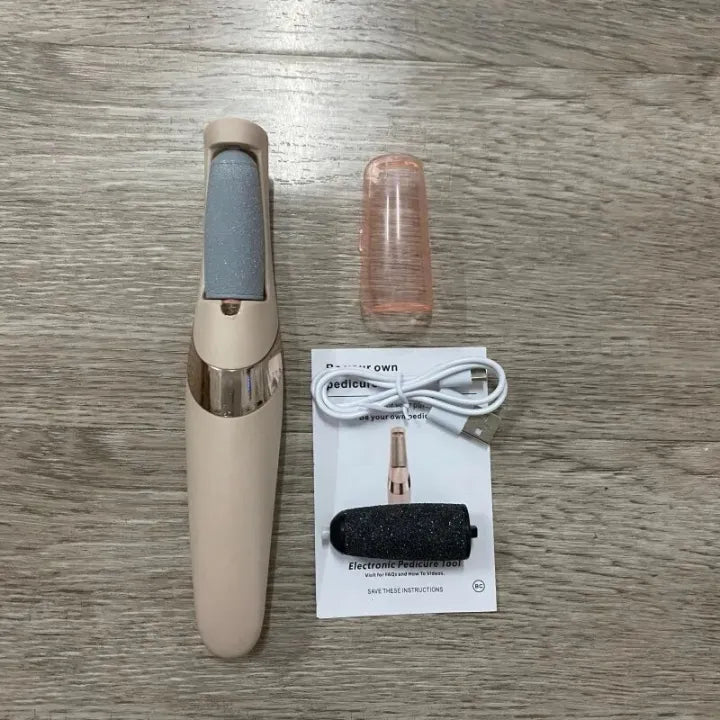 Rechargeable Electric Foot File & Callus Remover – Pedicure Machine for Smooth Heels