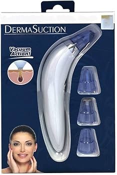 DermaSuction Blackhead Remover – 4 Suction Heads Pore Vacuum Extractor