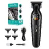 Daling Hair Clipper with Intelligent LED Display – Professional Hair Cutting Machine
