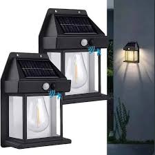 Solar LED Wall Light – Outdoor Waterproof Up & Down Luminous Lamp