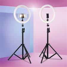 18.3" LED Ring Light with Adjustable Tripod Stand