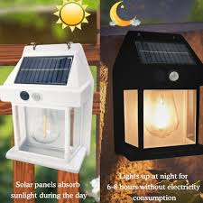 Solar LED Wall Light – Outdoor Waterproof Up & Down Luminous Lamp